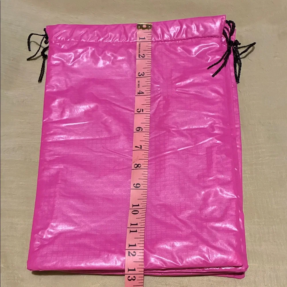 Set of 4 Pink Drawstring Bags